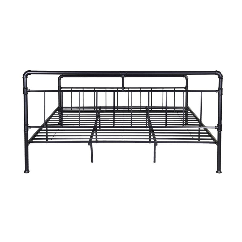 Mowry Industrial Iron Bed - Christopher Knight Home, 6 of 8