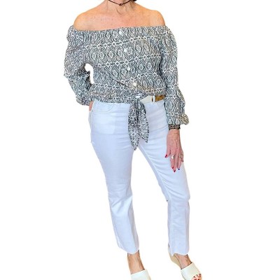 Women's Ikat Tie Top - SKEMO XL : Target