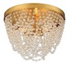 Crystorama Lighting Fiona 3 - Light Flush Mount in  Antique Gold - 4 of 4