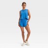Women's Woven High-Rise Contrast Shorts - JoyLab™ - 3 of 3