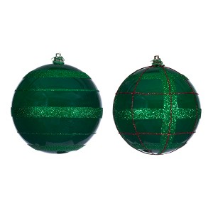 Vickerman Ball Ornament with Glitter - 1 of 1
