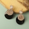 SOHI Women's Circular Drop Earrings - 2 of 3
