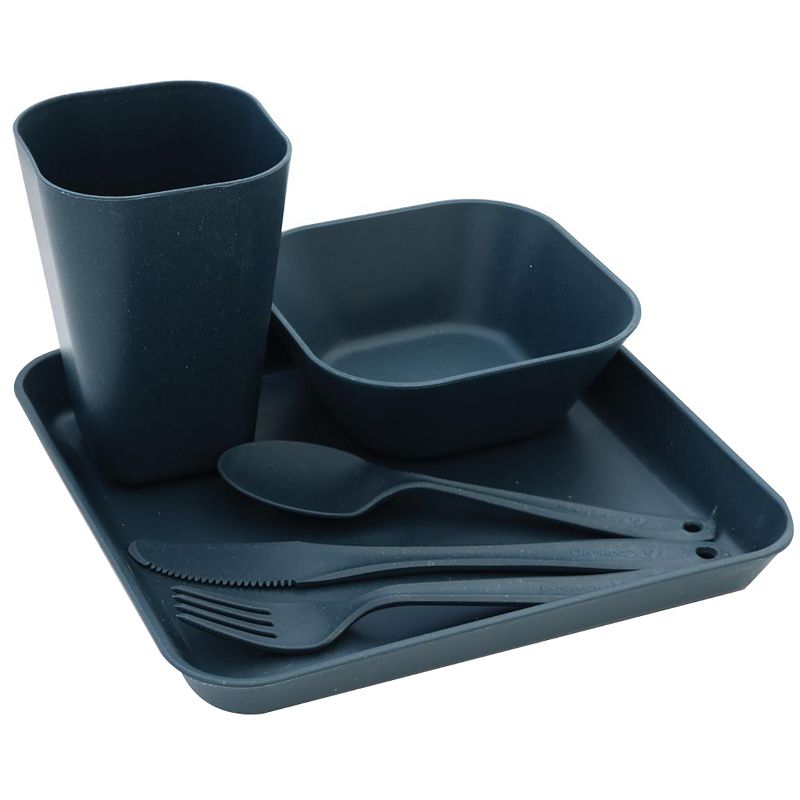 Coghlan's Outdoor Camping Solo Tableware Kit - Blue, 1 of 3