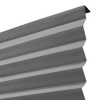 Lumi Home Furnishings 6pk 48"x72" Grey Paper Blackout Cordless EZ-Clip Temporary Window Shades - 3 of 4