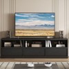 Mid Century Modern TV Stand for 65 70 75 Inch TVs, Industrial Entertainment Center - 3 of 4