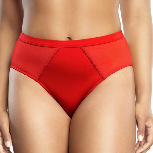 Parfait Women's Micro Dressy French Cut Panty - Racing Red - L : Target