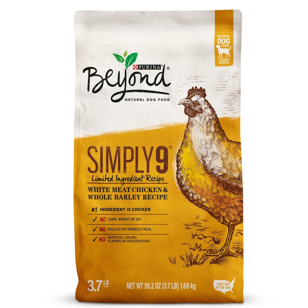 UPC 017800180665 Purina Beyond Simply 9 White Meat Chicken and Whole Barley Dry Dog Food 4lbs upcitemdb