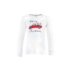 Hudson Baby Infant Girl Cotton Pajama Set, Red Truck Bows - 3 of 4
