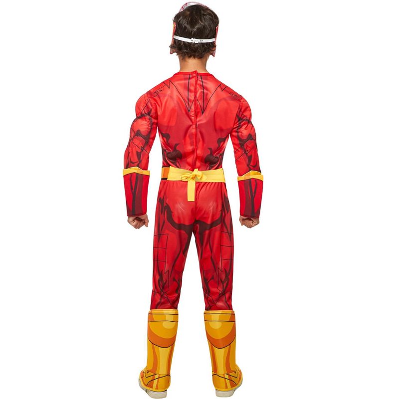 Rubies Deluxe The Flash Boy's Costume, 2 of 5