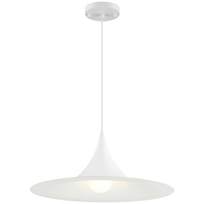 Access Lighting Costa 1 - Light Pendant in  Matte White