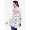 Woman Within Women's Plus Size Perfect Long Sleeve Shirt - 3 of 4