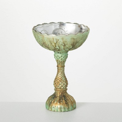 8.5"H Sullivans Chalice Goblet, Silver