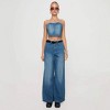 Boyfriend Jeans for Women Stretch High Waisted Ripped Distressed Jeans Slim Denim Pants - 2 of 4