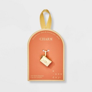 14K Gold Dipped Love Letter Charm - A New Day™ Gold - 1 of 2