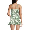 Lands' End Women's Chlorine Resistant Plunge X-Back Tankini Swimsuit Top - 4 of 4