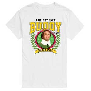 Men's - Elf - Buddy Raised By Elves Short Sleeve Graphic T-Shirt - 1 of 4