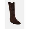 Lariat Studs Embellished Cowboy Boots - 2 of 4