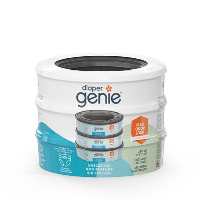 Diaper Genie Diaper Disposal Pail System Refill - 3pk