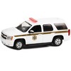 2010 Chevrolet Tahoe White with Gold Stripes "Absaroka County Sheriff's Department" 1/43 Diecast Model Car by Greenlight - 2 of 3