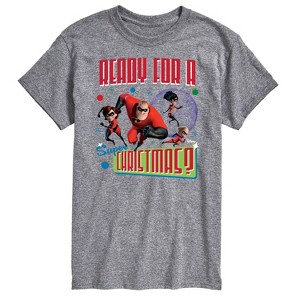 Men's - Disney - Ready For A Super Christmas Short Sleeve Graphic T-Shirt - 1 of 4
