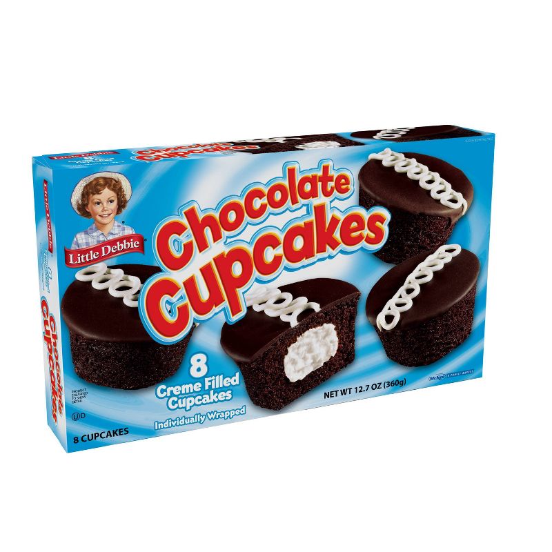 Little Debbie Chocolate Cupcakes - 8ct/14.83oz, 3 of 6