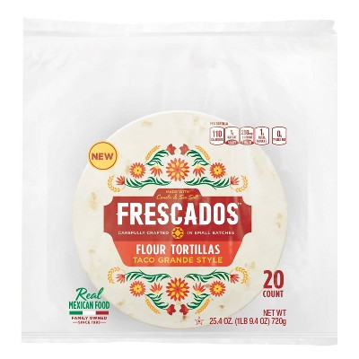 Frescado Taco Grande Tortillas - 20ct/25.4oz