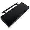 vidaXL Floating Wall Shelves 2 pcs Black 15.7 in.x7.9 in.x1.5 in. - 4 of 4