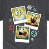 Boys' - SpongeBob SquarePants - Christmas Photo Collage Short Sleeve Graphic T-Shirt - 2 of 4