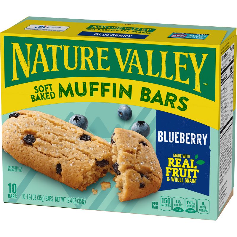 Nature Valley Soft Baked Blueberry Muffin Bars - 10ct/12.4oz, 5 of 10