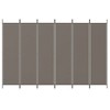 vidaXL 6-Panel Room Divider Anthracite 118.1"x78.7" Fabric - 3 of 4