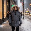Canada Weather Gear Men’s Heavyweight Arctic Parka with Faux Fur Hood|Insulated Water-Resistant Winter Jacket - 3 of 3