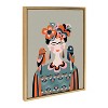 Kate and Laurel Sylvie MCM Frida Kahlo Framed Canvas by Rachel Lee of My Dream Wall - 2 of 4
