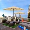 Yescom 13FT XL Large UV 30+ Aluminum Outdoor Patio Umbrella for Table Garden Deck Market Yard Restaurant Hotel Pool Tan - 2 of 4