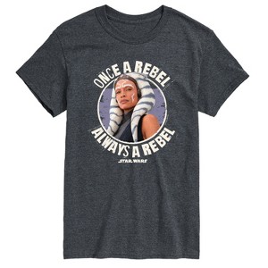 Men's - Star Wars - Once A Rebel Ahsoka Short Sleeve Graphic T-Shirt - 1 of 4