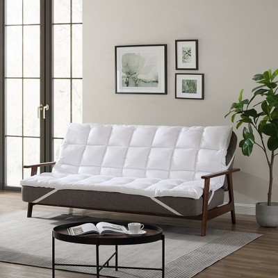 Topper De Colchão CirclesHome Tamanho Completo - Conforto Extra Com Base Antiderrapante
