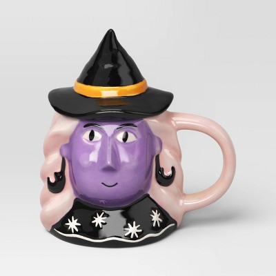 8 fl oz Figural Witch Mug with Lid - Hyde and EEK! Boutique™