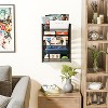 Simple Trending Wall File Organizer, Mesh 7-Tier Vertical Hanging File Holder, Desktop Metal Files Rack for Office and Home, Black - 3 of 4