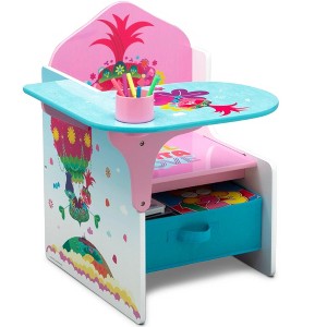 Delta Children Trolls World Tour Chair Desk with Storage - 1 of 4