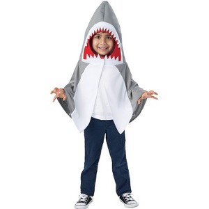 Seasons USA Toddler Shark Quick Costume - Size 3T-4T - Gray - 1 of 1