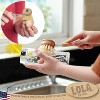 Lola Products -The Original - Tampico Vegetable & Dish Brush, Sustainable Wood Ergonomic Handle w/Tampico Fiber Bristles, Made in Germany, 6 Pack - 3 of 4
