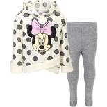 Disney Minnie Mouse Mickey Mouse Fleece Hoodie and Leggings Outfit Set Toddler