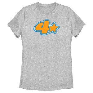 Women's Turning Red 4* Logo T-Shirt - 1 of 4