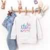 The Juniper Shop The Hunt Is On Easter Toddler Graphic Sweatshirt - 2 of 2