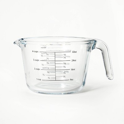HIC 4-Cup Glass Measuring Cup - Abundant Kitchen