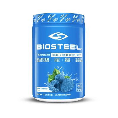 BioSteel Sport Hydration Powder Mix - Blue Raspberry - 11oz