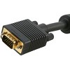 Monoprice Super VGA Cable - 1.5 Feet - Black | SVGA Male to Male Monitor With Ferrites | Gold Plated - 4 of 4