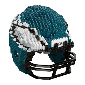 Forever Collectibles Philadelphia Eagles NFL FOCO BRXLZ Helmet Building Block Set - 1 of 4