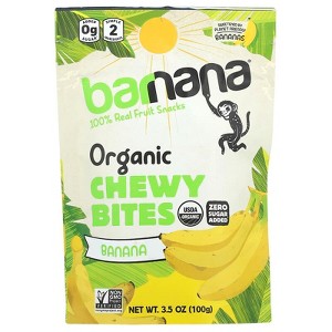 Barnana, Organic Chewy Bites, Banana, 3.5 oz - 1 of 2