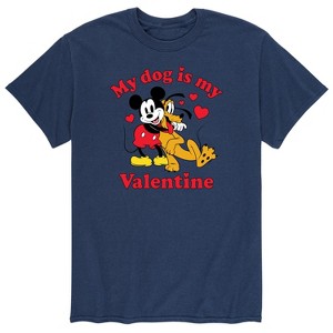 Men's - Disney - Valentine's Day Short Sleeve Graphic T-Shirt - 1 of 4