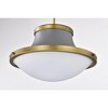 Nuvo Lighting Lafayette 1 - Light Pendant in  Matte Gray - 3 of 4